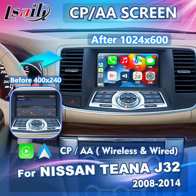 Écran Carplay automatique sans fil Android Lsailt pour Nissan Teana J32 2008-2014