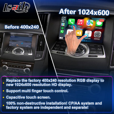 Lsailt Wireless Android Auto Carplay Écran pour le Nissan Maxima A35 2008-2015