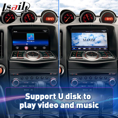 Lsailt Wireless Android Auto Carplay Écran pour le Nissan 370Z GT 2008-2021