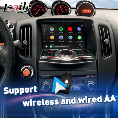 Lsailt Wireless Android Auto Carplay Écran pour le Nissan 370Z GT 2008-2021