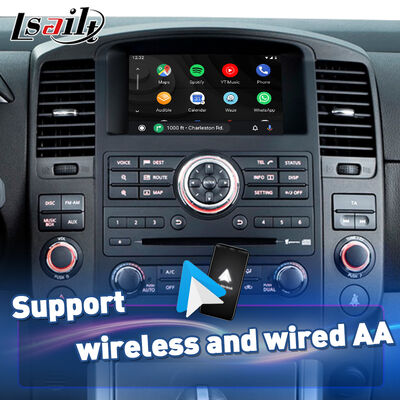 Lsailt – écran Carplay sans fil Android Auto, pour Nissan Pathfinder R51 Navara D40 2008 – 2013