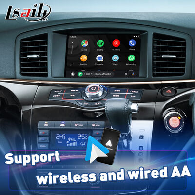 Lsailt Wireless Android Auto Carplay Écran pour le Nissan Elgrand E52 3500cc 2010-2020
