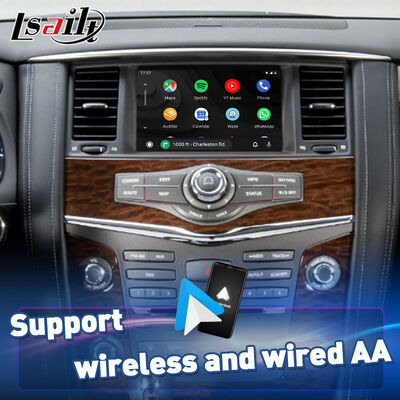 Écran de jeu automatique sans fil Android pour Nissan Patrol Y62 2011-2017