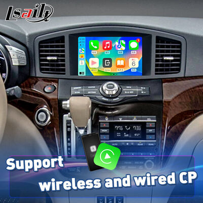 Écran Carplay automatique sans fil Android Lsailt pour Nissan Quest E52 2010-2017