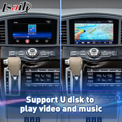 Écran Carplay automatique sans fil Android Lsailt pour Nissan Quest E52 2010-2017