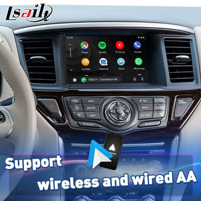 Lsailt Wireless Android Auto Carplay Écran pour le Nissan Pathfinder R52 2013-2016