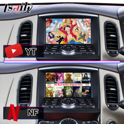 Lsailt Android Carplay Écran multimédia pour 2008-2017 Infiniti EX25 EX35 EX37 EX30d EX QX50