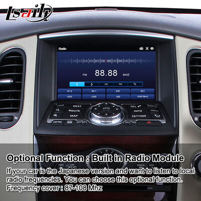 Lsailt Android Carplay Écran multimédia pour 2008-2017 Infiniti EX25 EX35 EX37 EX30d EX QX50