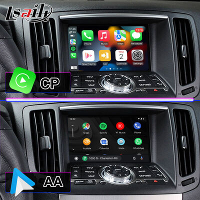 Lsailt Android Carplay Écran multimédia pour 2007-2014 Infiniti G35 G37 G25 G37S G35x G25X G37X Sedan Coupé G V36 CV36