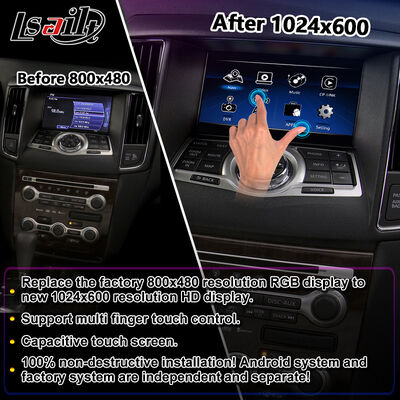 Écran multimédia Android Carplay pour le Nissan Maxima A35 2009-2015