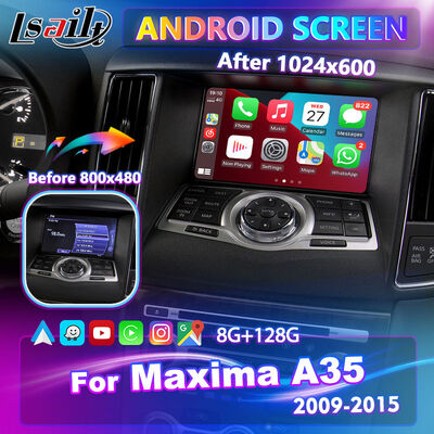 Écran multimédia Android Carplay pour le Nissan Maxima A35 2009-2015
