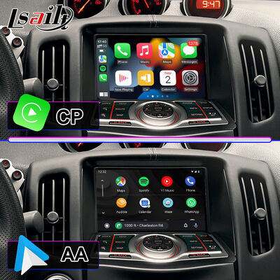 Lsailt Android Carplay Écran multimédia pour 2009-2020 Nissan GT Edition Nismo Coupe Roadster 370Z