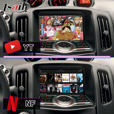 Lsailt Android Carplay Écran multimédia pour 2009-2020 Nissan GT Edition Nismo Coupe Roadster 370Z