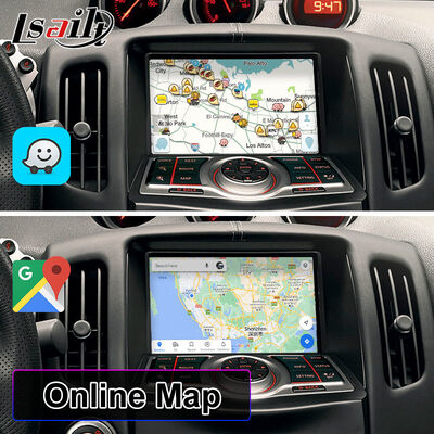 Lsailt Android Carplay Écran multimédia pour 2009-2020 Nissan GT Edition Nismo Coupe Roadster 370Z