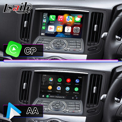 Écran multimédia Android Carplay pour 2007-2014 Nissan Skyline 370GT 350GT V36