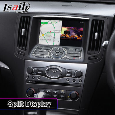 Écran multimédia Android Carplay pour 2007-2014 Nissan Skyline 370GT 350GT V36