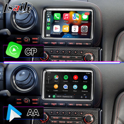 Écran multimédia Lsailt Android Carplay pour Nissan GTR R35 Black Edition Nisom Premium GT-R 2011-2016