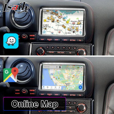 Écran multimédia Lsailt Android Carplay pour Nissan GTR R35 Black Edition Nisom Premium GT-R 2011-2016