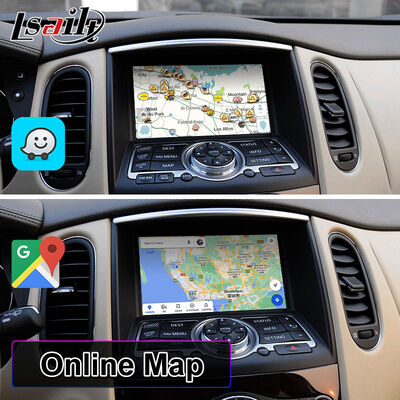 Écran multimédia de voiture à écran Android Lsailt pour Infiniti EX25 EX35 EX37 EX30d EX QX50 2007-2017