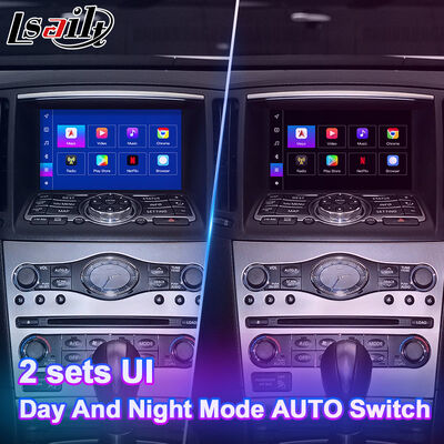Écran multimédia de voiture à écran Android Lsailt pour Infiniti G37 G25 G35 G37S 2007-2013