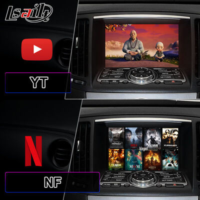 Écran multimédia de voiture à écran Android Lsailt pour Infiniti G37 G25 G35 G37S 2007-2013