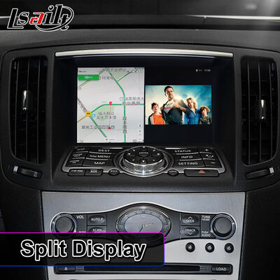 Écran multimédia de voiture à écran Android Lsailt pour Infiniti G37 G25 G35 G37S 2007-2013
