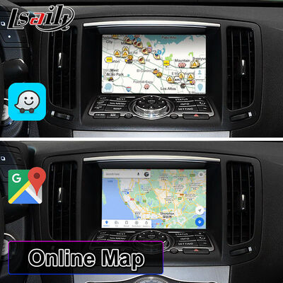 Écran multimédia de voiture à écran Android Lsailt pour Infiniti G37 G25 G35 G37S 2007-2013