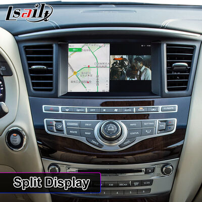 Lsailt Affichage multimédia de voiture à écran Android pour Infiniti JX35 QX60 2011-2016