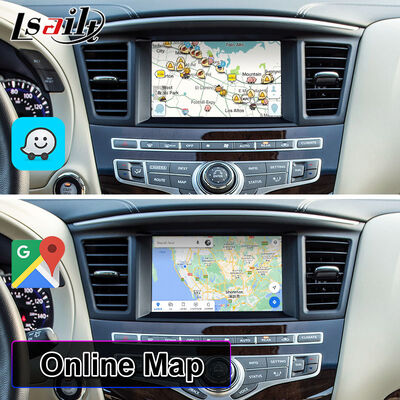 Lsailt Affichage multimédia de voiture à écran Android pour Infiniti JX35 QX60 2011-2016