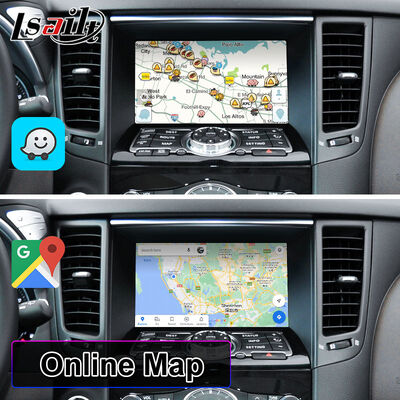 Affichage multimédia pour voiture avec écran Android pour Infiniti FX35 FX37 FX37s FX50 FX30d FX QX70 S51 2007-2017