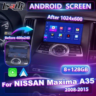 Affichage multimédia de voiture à écran Android pour Nissan Maxima A35 2008-2015