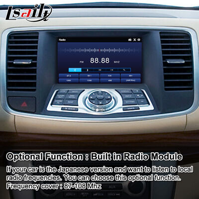 Lsailt Affichage multimédia de voiture à écran Android pour Nissan Teana J32 2008-2014