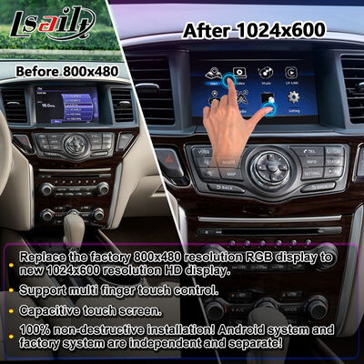 Écran multimédia Android Carplay pour le Nissan Pathfinder R52 2013-2016