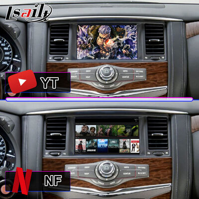Écran multimédia Lsailt Android Carplay pour Nissan Patrol Y62 2011-2017