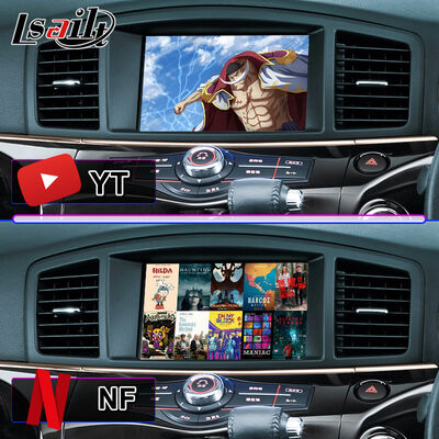 Lsailt Android Carplay écran multimédia pour 2010-2020 Nissan Elgrand E52
