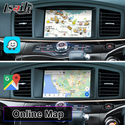 Lsailt Android Carplay écran multimédia pour 2010-2020 Nissan Elgrand E52