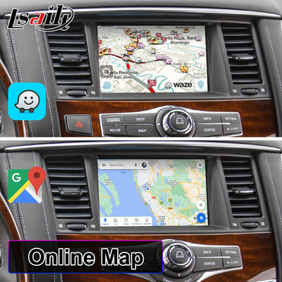 Lsailt Android Carplay écran multimédia pour 2010-2017 Infiniti QX80 QX56