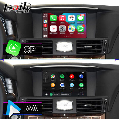Lsailt Android Carplay Écran multimédia pour 2010-2023 Infiniti M25 M30d M37 M56 M35h Y51 Q70