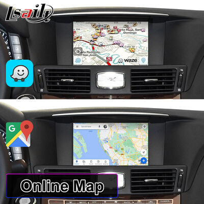 Lsailt Android Carplay Écran multimédia pour 2010-2023 Infiniti M25 M30d M37 M56 M35h Y51 Q70