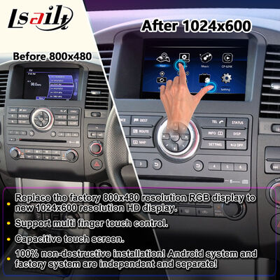 Lsailt Android Carplay écran multimédia pour 2010-2015 Nissan Navara D40
