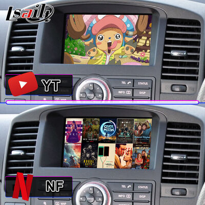Lsailt Android Carplay écran multimédia pour 2010-2015 Nissan Navara D40