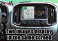 32G ROM Multimedia Video Interface For Chevrolet le Colorado 2014-2018 images de l'affichage de soutien deux dans le même écran
