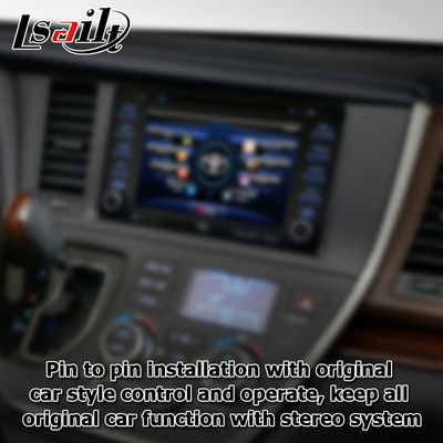 Android 13 Carplay interface vidéo Android boîte automatique Pour Toyota Sienna