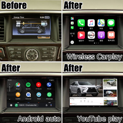 Nissan Pathfinder R52 Android 13 vidéo Interface de jeu de voiture sans fil 8+128 base Android