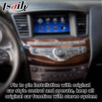 L'interface Android 13 Carplay Box Yandex Navi Pour le système Infiniti QX60 / JX35 Qualcomm 8+128