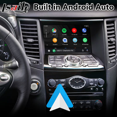 Lsailt Android Navigation Interface de jeu de voiture pour 2008-2013 Infiniti FX FX35 FX50 FX30d FX50S FX37S FX30dS FX37