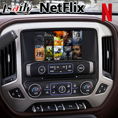 Interface multimédia Lsailt Android Carplay pour Chevrolet Silverado 1500 2500 3500 2014-2019 avec système Mylink