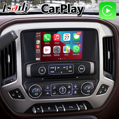 Interface multimédia Lsailt Android Carplay pour Chevrolet Silverado 1500 2500 3500 2014-2019 avec système Mylink