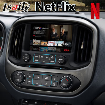 Interface vidéo Lsailt Android Carplay pour système Chevrolet Colorado Mylink