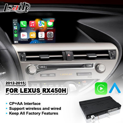 Interface Carplay d'intégration OEM Lsailt pour Lexus RX450H RX350 RX270 RX F Sport Mouse Control 2012-2015